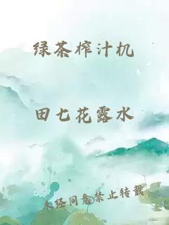 绿茶榨汁机